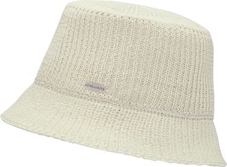 Chillouts Fischerhut CHILLOUTS Moya Hat, Damen, Gr. XS, sanftes wei&szlig;, Grobstrick, Kunstfaser, unifarben, H&uuml;te Fischerhut, Gr&ouml;sse flexibel einstellbar, Faltbar u