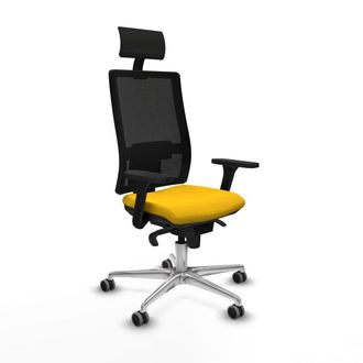 Piqueras y Crespo Piqueras Y Crespo Silla De Oficina Moderna Amarillo Brillante