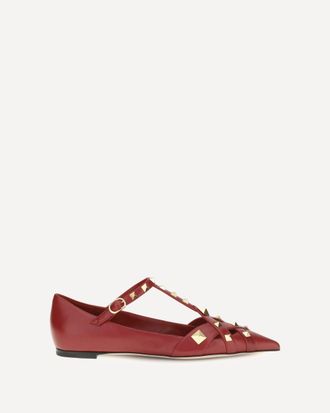 Valentino Garavani Studdy Ballerinas in kidskin Female 40