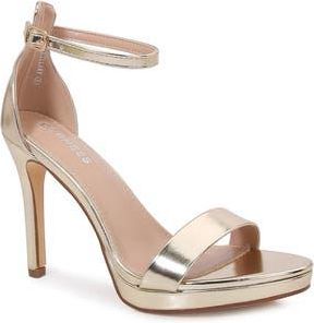 Berness Hillary Stiletto Sandal in Gold at Nordstrom Rack, Size 8.5