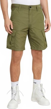 G-Star Sporty Relaxed Tapered Cargo Shorts In Smoke Olive
