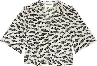Fab By Fabienne Chapot Fabienne Chapot, Dames, Blouses & Shirts, Veelkleurig, Maat: S Viscose
