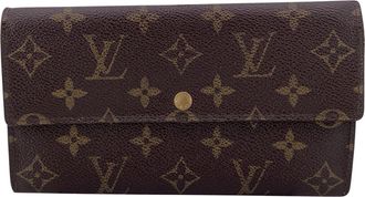 Louis Vuitton Louis Vuitton stoffen portemonnee Sarah