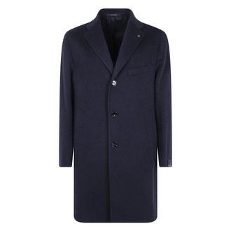 Tagliatore Single-Breasted Coats - Heren - Mantel - Zwart - S - Jassen