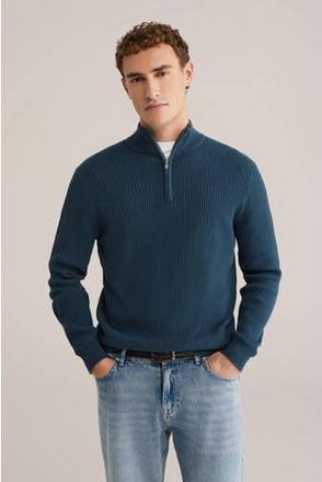 WE Fashion trui gebreid donkerblauw
