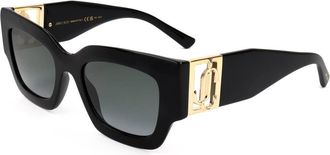 Jimmy Choo London NENA/S 807 BLACK 51/21/145 WOMAN Sunglasses