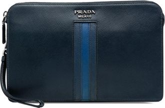 Prada Pre-owned Prada Saffiano Clutch V1RSB0TNE6LE8WRR