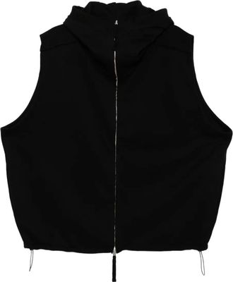 Thom Krom cotton sleeveless jacket - men - Cotton - M - Black