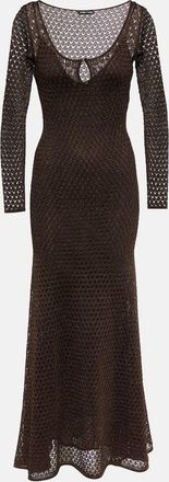 Tom Ford Lurex maxi dress