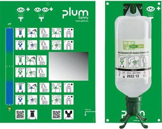 Plum Plum - D&uacute;o De Ducha Ocular Con 1 Botella 1000 Ml