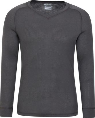 Mountain Warehouse Talus V Neck Thermal Top in Gray at Nordstrom, Size Xxx-Large