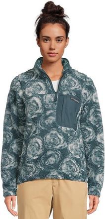 Columbia West Bendtm 1/4 Zip II Womens Clothing Everblue Rose City : 2XL, Polyester