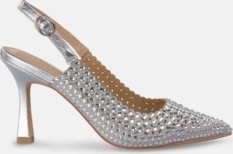 Alma En Pena High Heeled Shoe in Metallic Silver at Nordstrom, Size 38