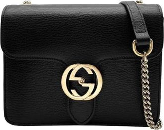 Gucci Pre-owned Vintage Shoulder Bag - Dames - Vintage Schoudertas - Zwart - ONE Size - Vintage