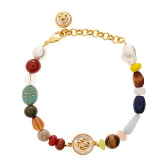 Casablanca Armband met kleurrijke stenen - Dames - Armbanden - Veelkleurig - ONE Size - Accessoires