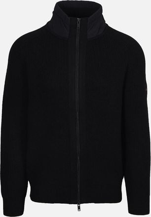 HUGO BOSS Mens Boss Orange KIGLOO KNITTED JACKET BLACK - Size: 44