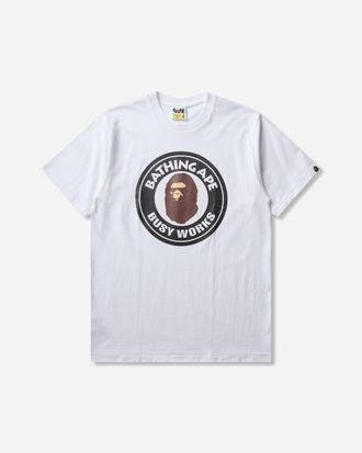 A Bathing Ape Men s Busy Works T-Shirt White