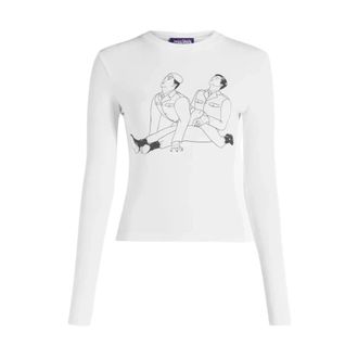Jean Paul Gaultier Sweatshirts & Hoodies - Tops - Mujer - Blanco - XS