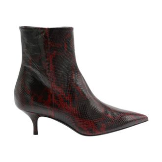 Guglielmo Rotta Schoenen, Dames, Rood, 41 EU, Tinker Enkellaars
