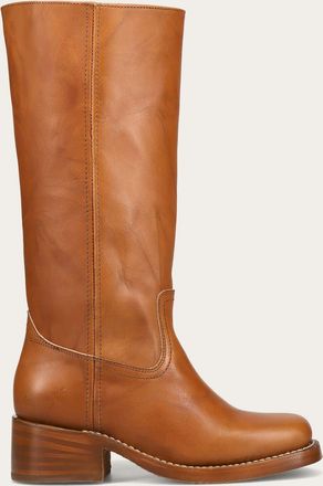 Frye Womens Campus 14L In Saddle/Oiled M