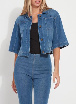Lyssé River Crop Denim Jacket