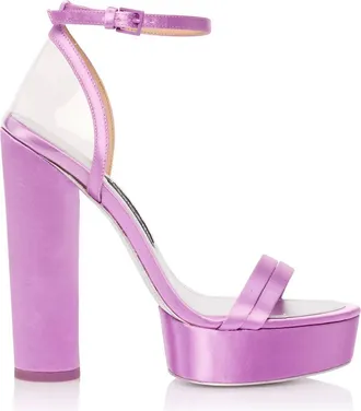 Jessica Rich Womens Platform Sandal In Lavender