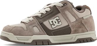 DC Stag Mens Skate Shoes Tan/Brown/Cream : 10.5 D - Medium, Leather/Suede