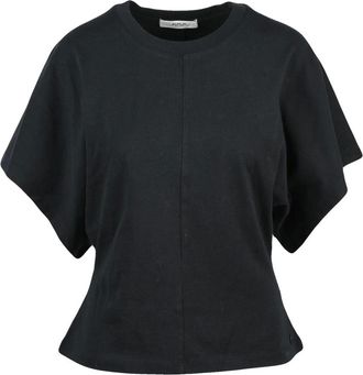Replay Tops, Dames, Zwart, S, Katoen, T-shirt