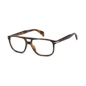 Eyewear by David Beckham Vierkante Zonnebril - Heren - Accessoires - Bruin - Maat: 55 MM