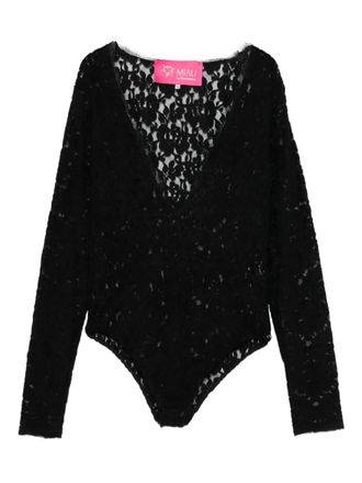 Miau by Clara Rotescu lace Torres body - women - Fabric - 38 - Black
