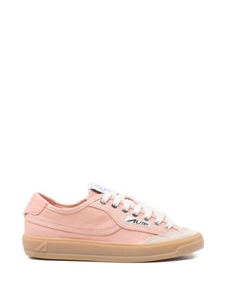 Autry Pink Windscape Low Sneakers