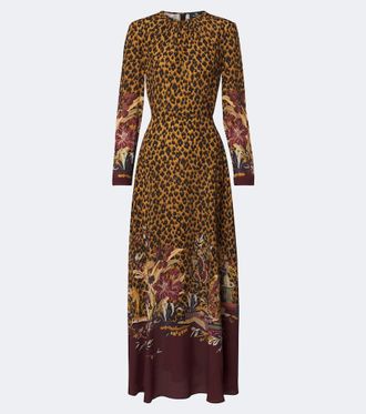 Etro Leopard-print maxi dress