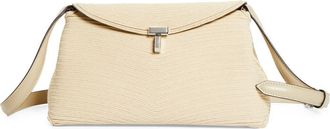 Toteme T-Lock Rope Clutch in Pearl at Nordstrom