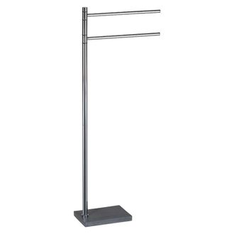 Gedy Gedy - Tr310800000 Toallero De Pie Cromo-gris - Ref: Tr310800000