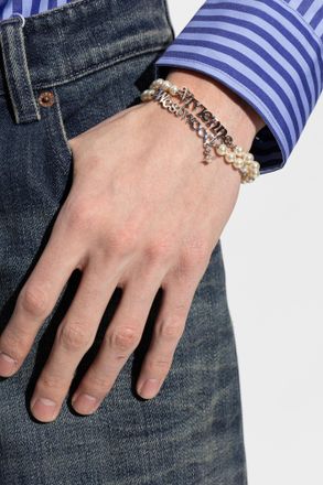 Vivienne Westwood Set Of Two Man. Emilio Bracelets, Mens, Silver