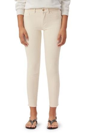 DL1961 Florence Ankle Jeans in Parchment at Nordstrom Rack, Size 26