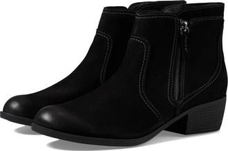 Clarks Charlten Ave 26174174 Boots Womens Black Leather Ankle Bootie JOBB638