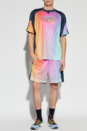 Casablanca Shorts With Logo, Mens, Multicolour