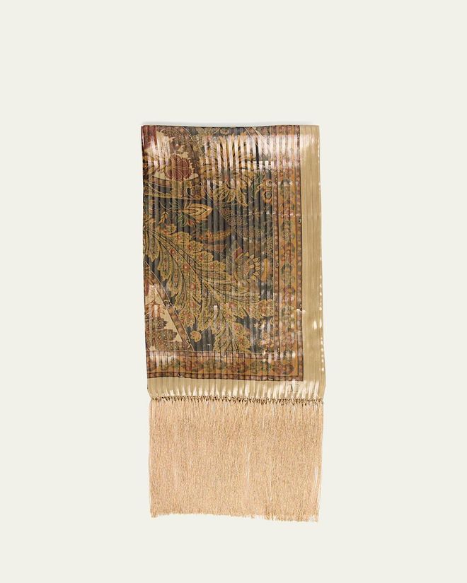 ボレロ・ショール Valentino Garavani Silk scarf with Paisley print Valentino Garavani Silk Scarf With Paisley Print | Balardi