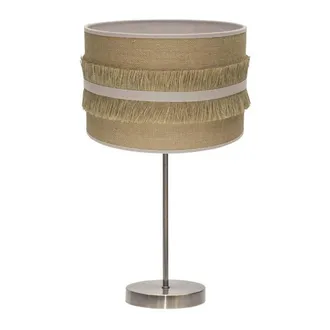 Fabrilamp Sobremesa Grande Natalia 1xe27 Cuero/saco-beis 62x30x30 Cm