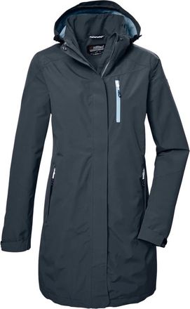 Killtec Jassen - Dames - Mantels - Blauw - Maat: L Zijde