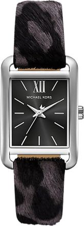 Michael Kors Womens Monroe Black Dial Watch