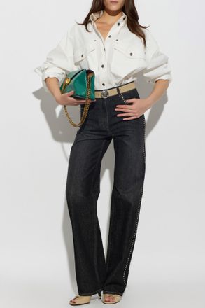 Versace Loose-fit Shirt, Womens, White