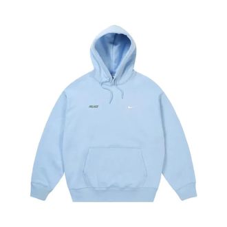 Palace Font Swoosh Hoodie - male - Palace - Hoodies - Blue - XS - Sweatshirts & Hoodies