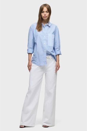 Hudson Rylee Drawstring Low And Loose Pant in White at Nordstrom, Size 3432