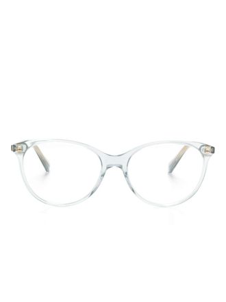Gucci transparent-frame glasses - women - Acetate - 51 - Grey