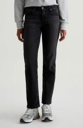 AG - Adriano Goldschmied Sandra Slim Straight Leg Jeans in Nebula at Nordstrom Rack, Size 32