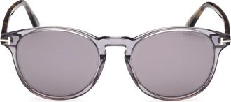 Tom Ford Zonnebril Ft 1097 Lewis Zwart - Heren - Zonnebrillen - Grijs - 53 MM - Accessoires