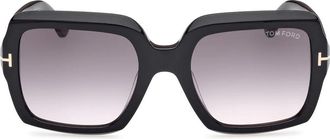 Tom Ford Sunglasses Ft1082 01 B Kaya Black/Gray Gradient Women