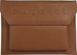 Bugatti Dokumententasche BUGATTI DAPHNE, Herren, Gr. B/H/T: 36cm x 26cm x 2cm onesize, braun (cognac), Leder, leicht gl&auml;nzend, unifarben, Taschen Dokumententa